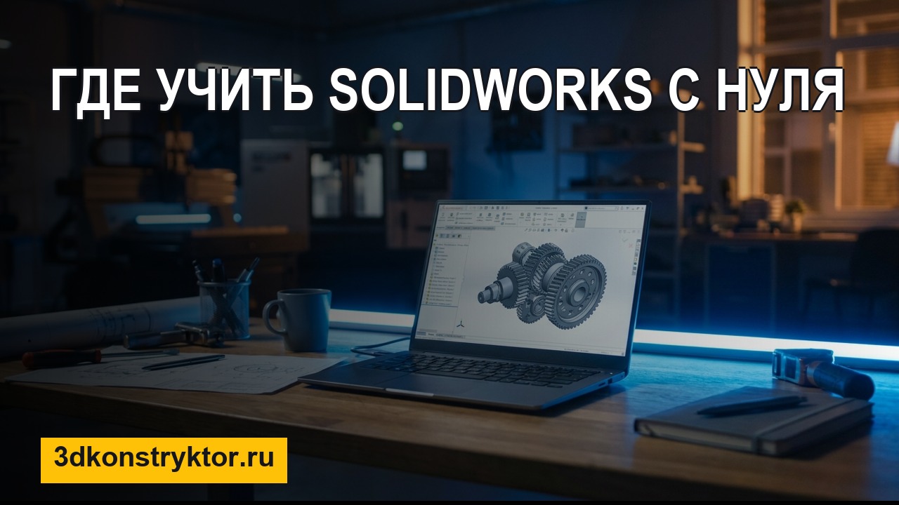 Где учить SolidWorks с нуля — бесплатный видеокурс 3dkonstryktor.ru