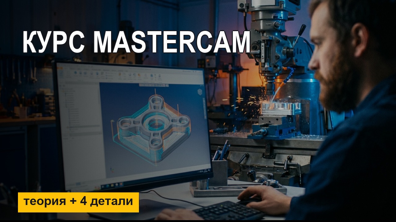 Обучение MasterCAM с нуля — из чего состоит полный курс по ЧПУ
