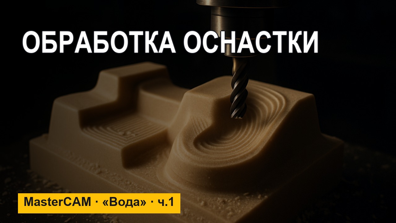 Обработка литейной оснастки в MasterCAM — импорт STL и заготовка (ч.1)