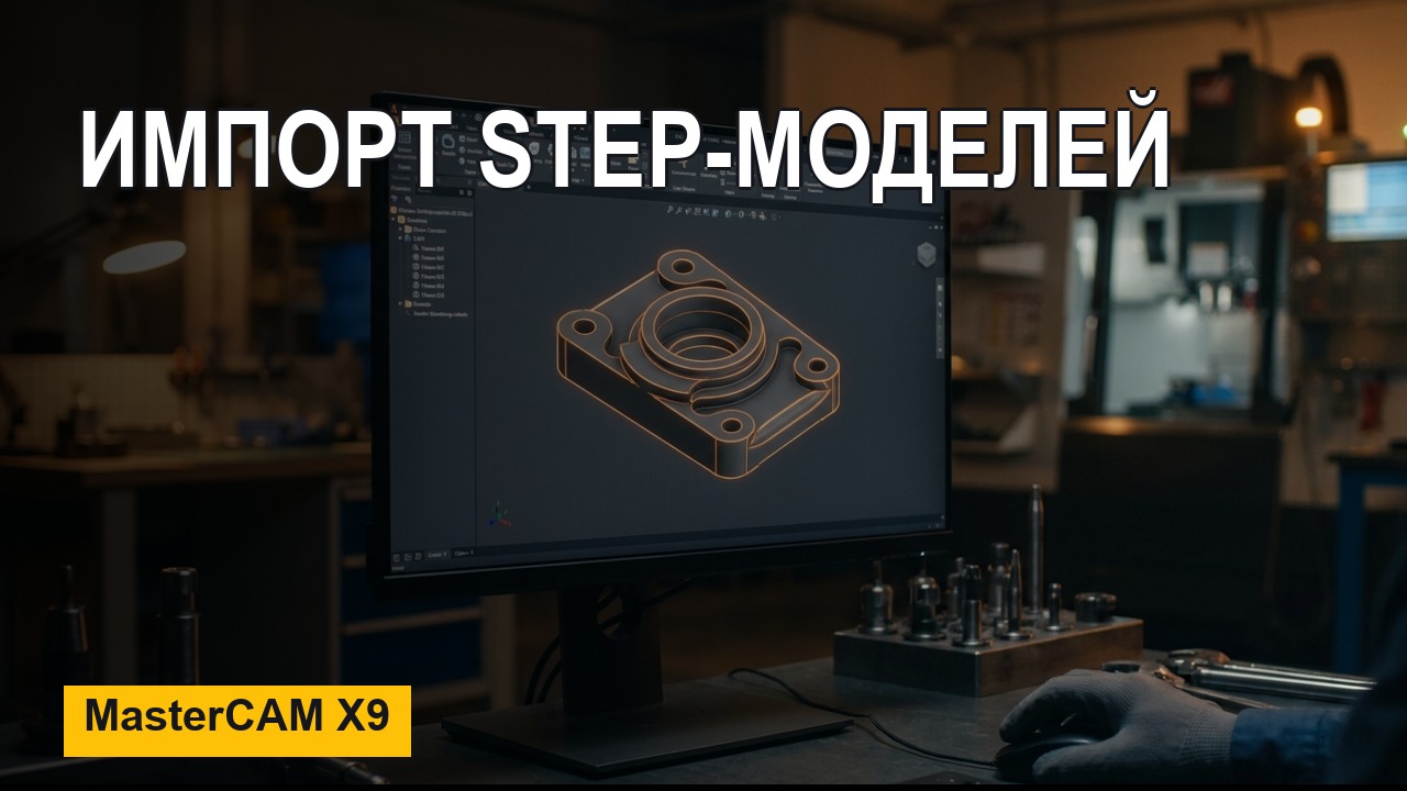 MasterCAM X9: импорт STEP-моделей с сохранением кромок