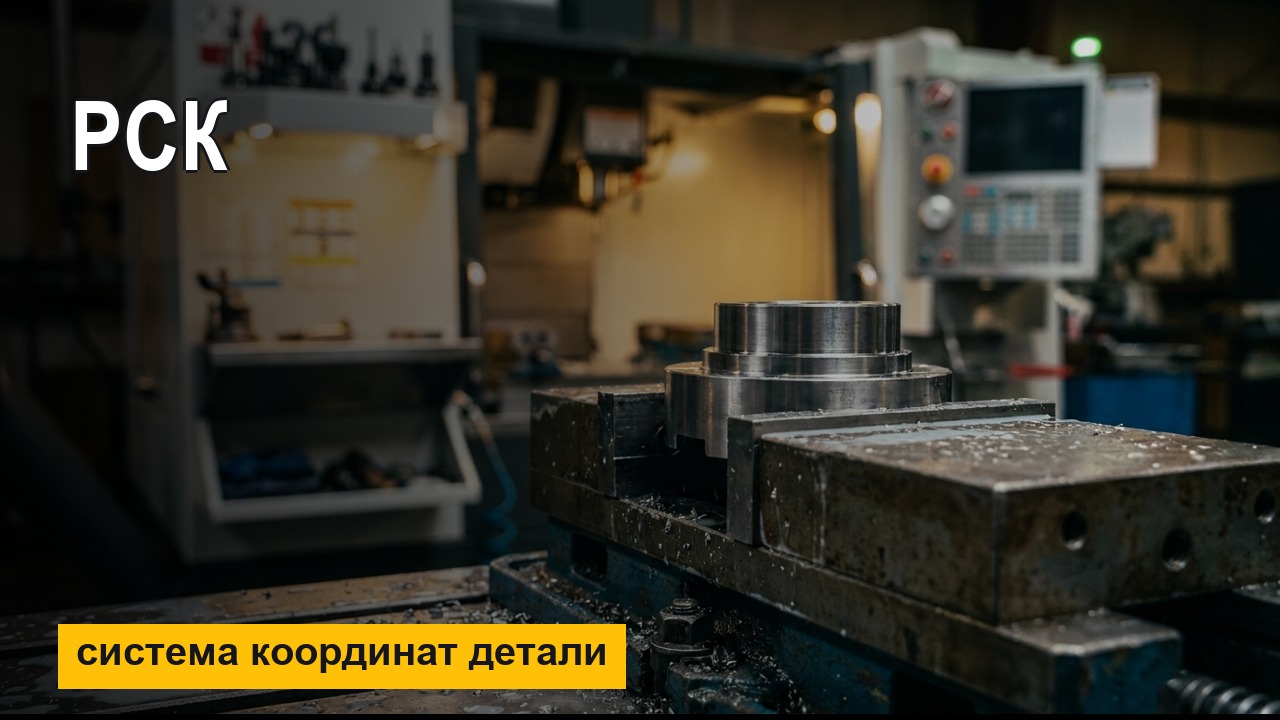 Рабочая система координат в MasterCAM — настройка РСК для двух установов